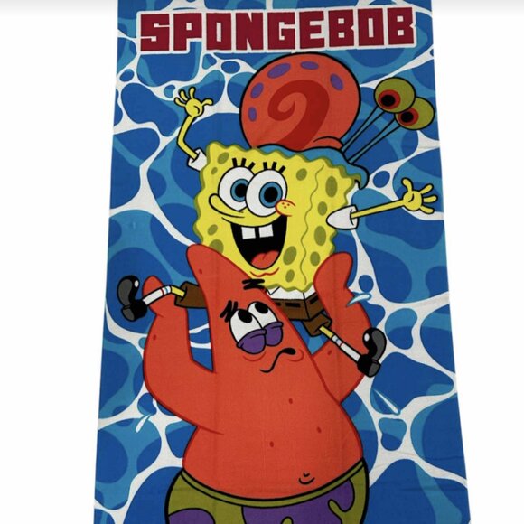 Spongebob Bikini Bottom Microfiber Pool Bath Beach Towel - Picture 1 of 4